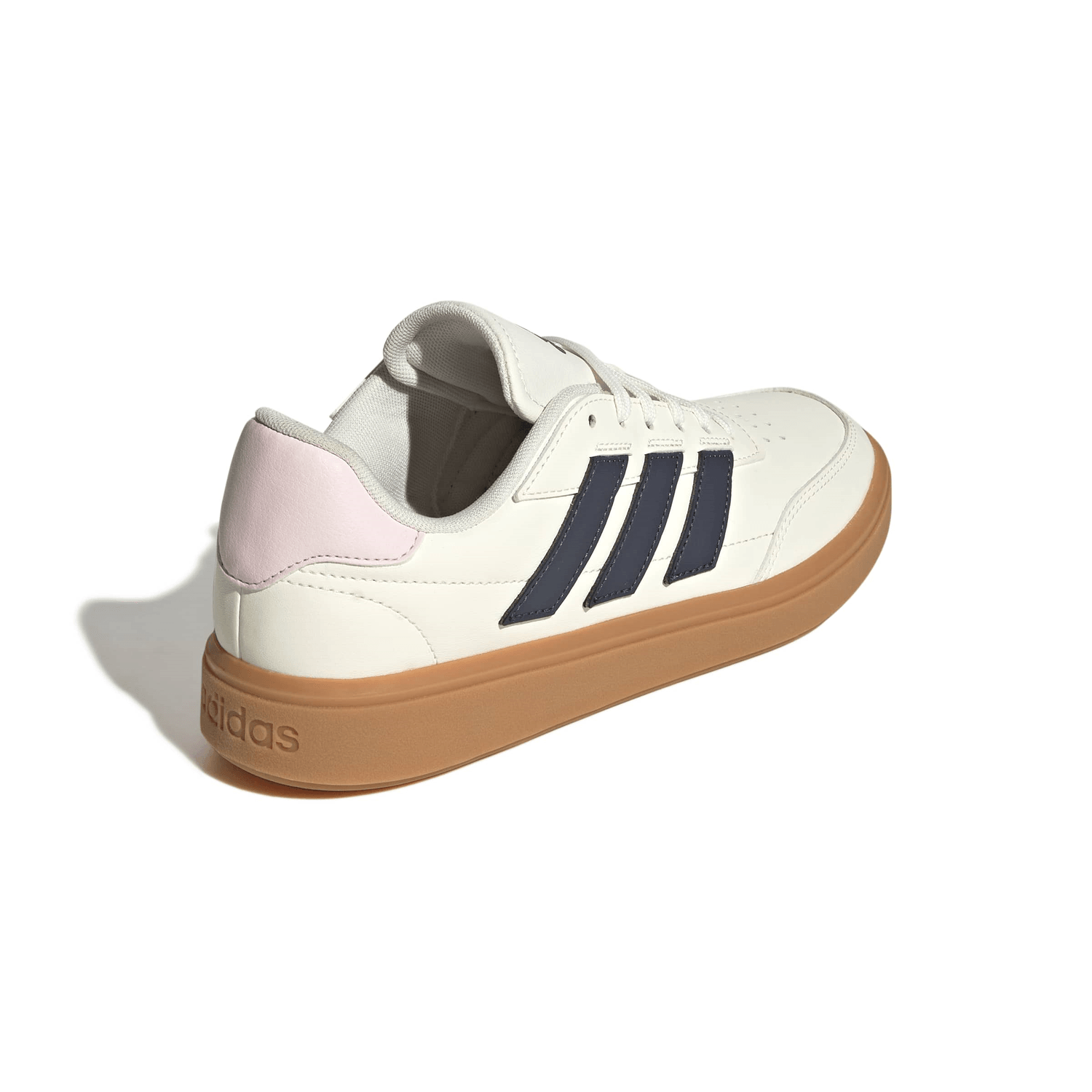 Tenis Adidas Courtblock Dama Casual Beige Mujer — imagen 3