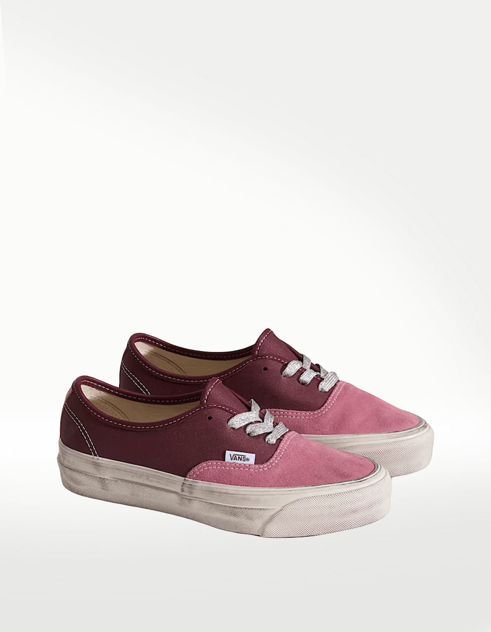 Tenis Vans Authentic 44 Rojo - Mujer — imagen 2