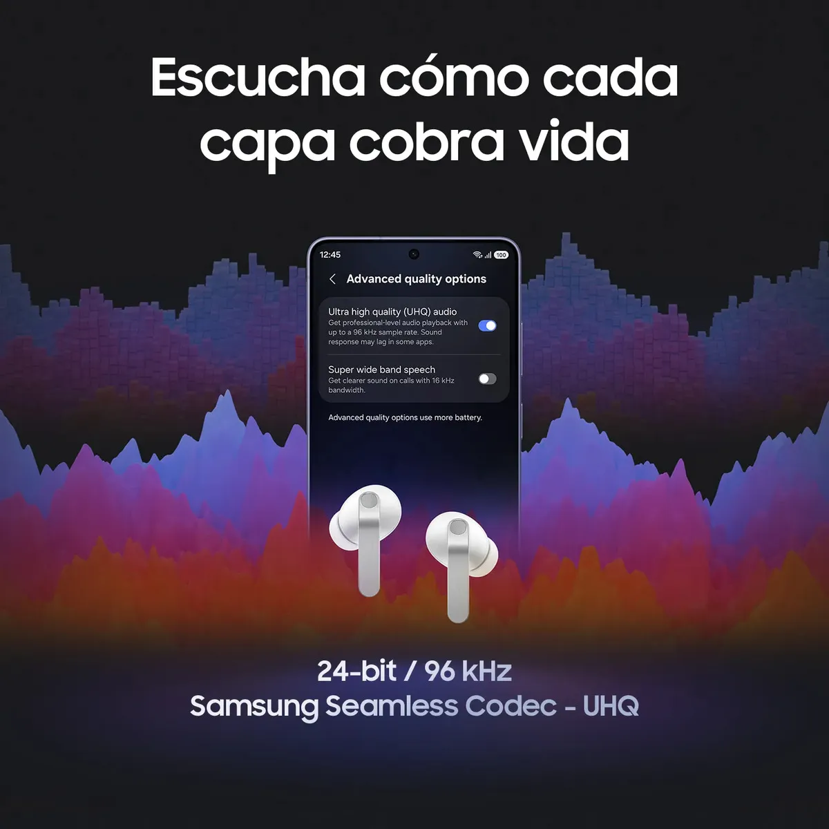 Samsung Galaxy Buds4 Pro Negro — imagen 4