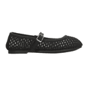 Flat Vavito Red Niña Casual Hebilla Negro Infantil T22-27