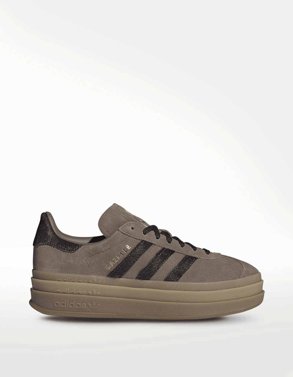 Tenis Adidas Gazelle Bold Negro - Mujer — imagen 2