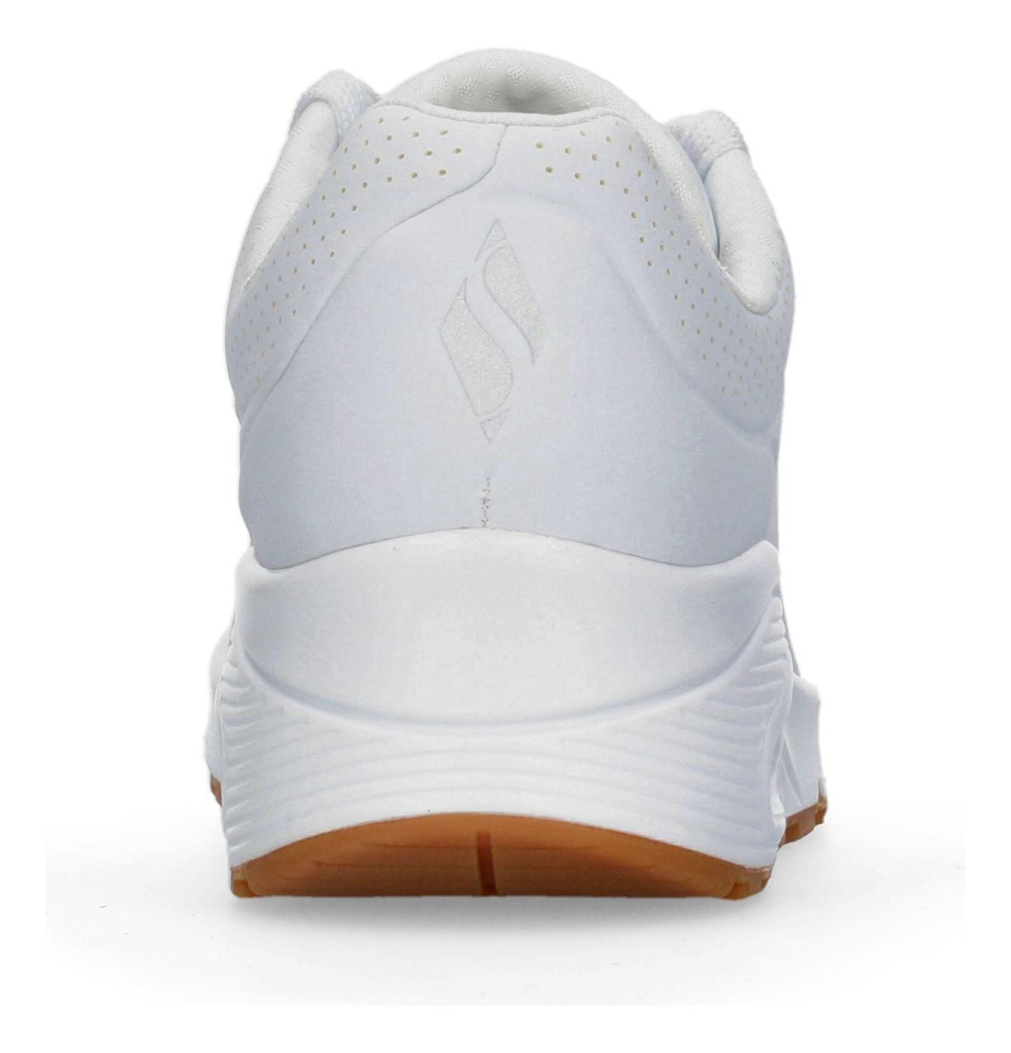 Tenis Skechers Street Uno Dama Urbano Casual Deportivo Blanco Mujer — imagen 6