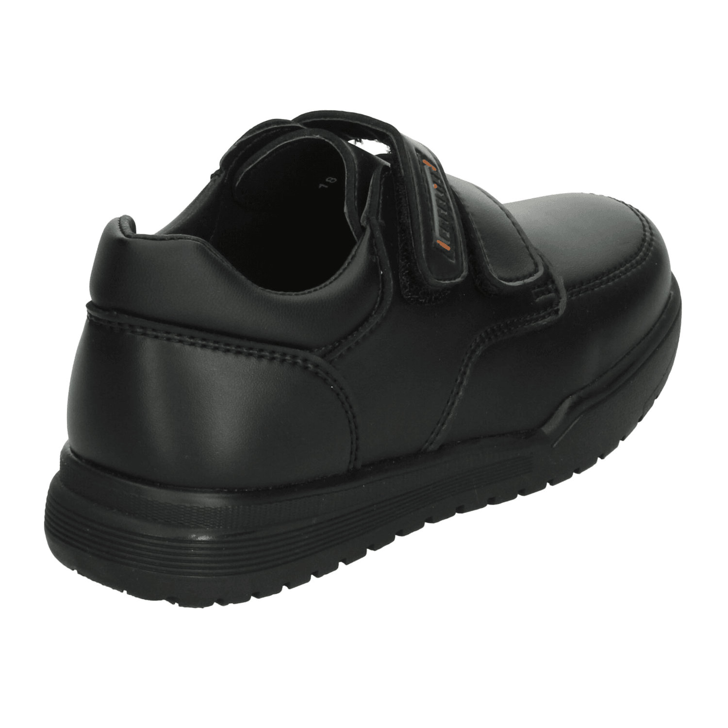 Zapato Freelife Niño Escolar Adhesivo Doble Negro Juvenil T22-26 — imagen 3