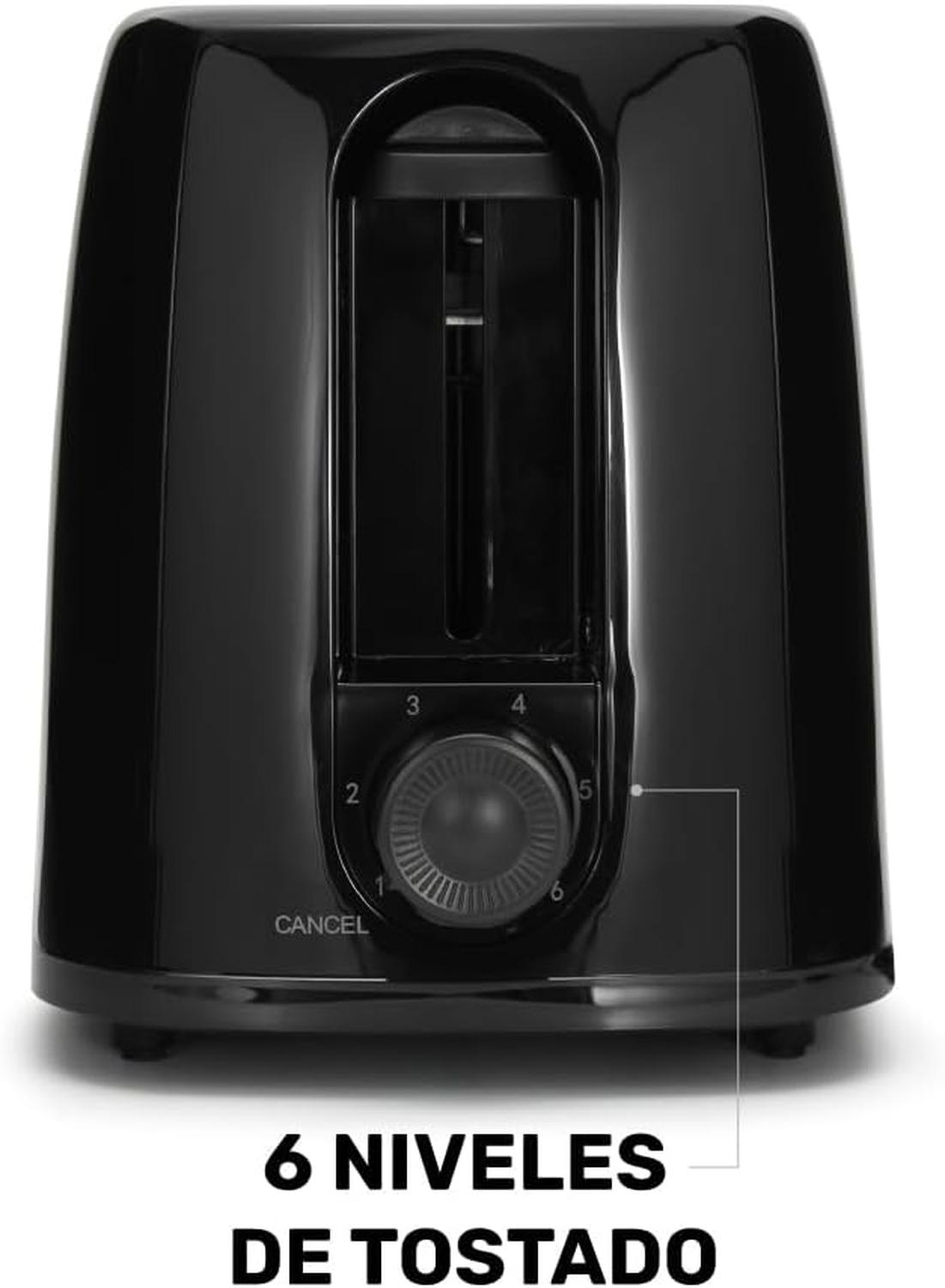 TOSTADOR TAURUS LUCERNA 6 AJUSTES DE TEMPERATURA NEGRO — imagen 6