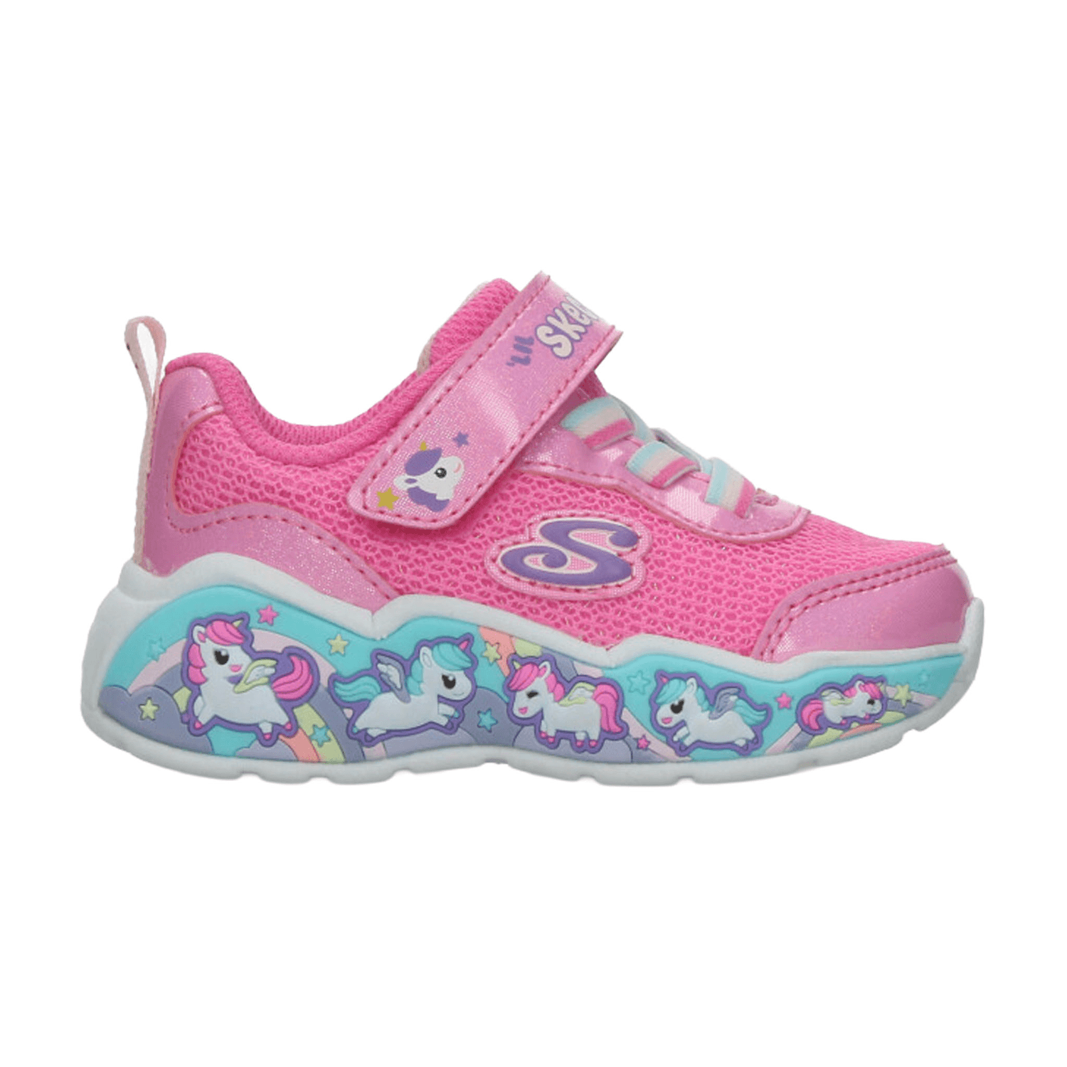 Tenis Niña Skechers Rosa Deportivo Infantil T11-16 — imagen 2