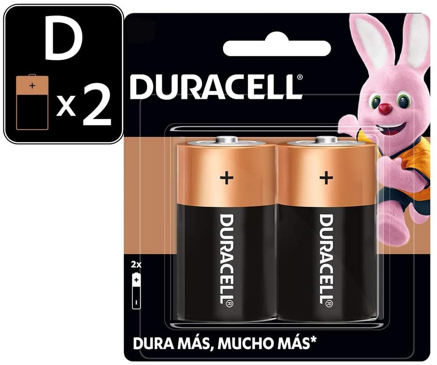 Pila Duracell Alcalina D Con 2 1.5v Mn1300b2 — image 1