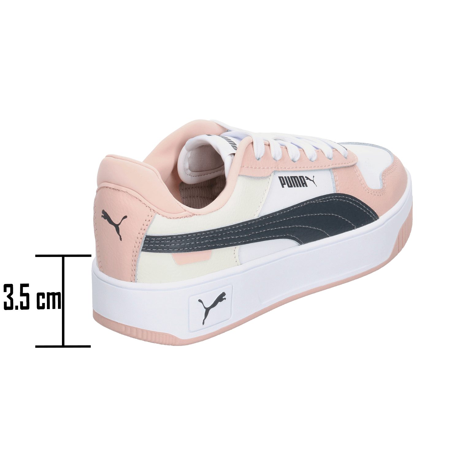 Tenis Puma Carina Street Dama Casual Blanco Mujer — imagen 3