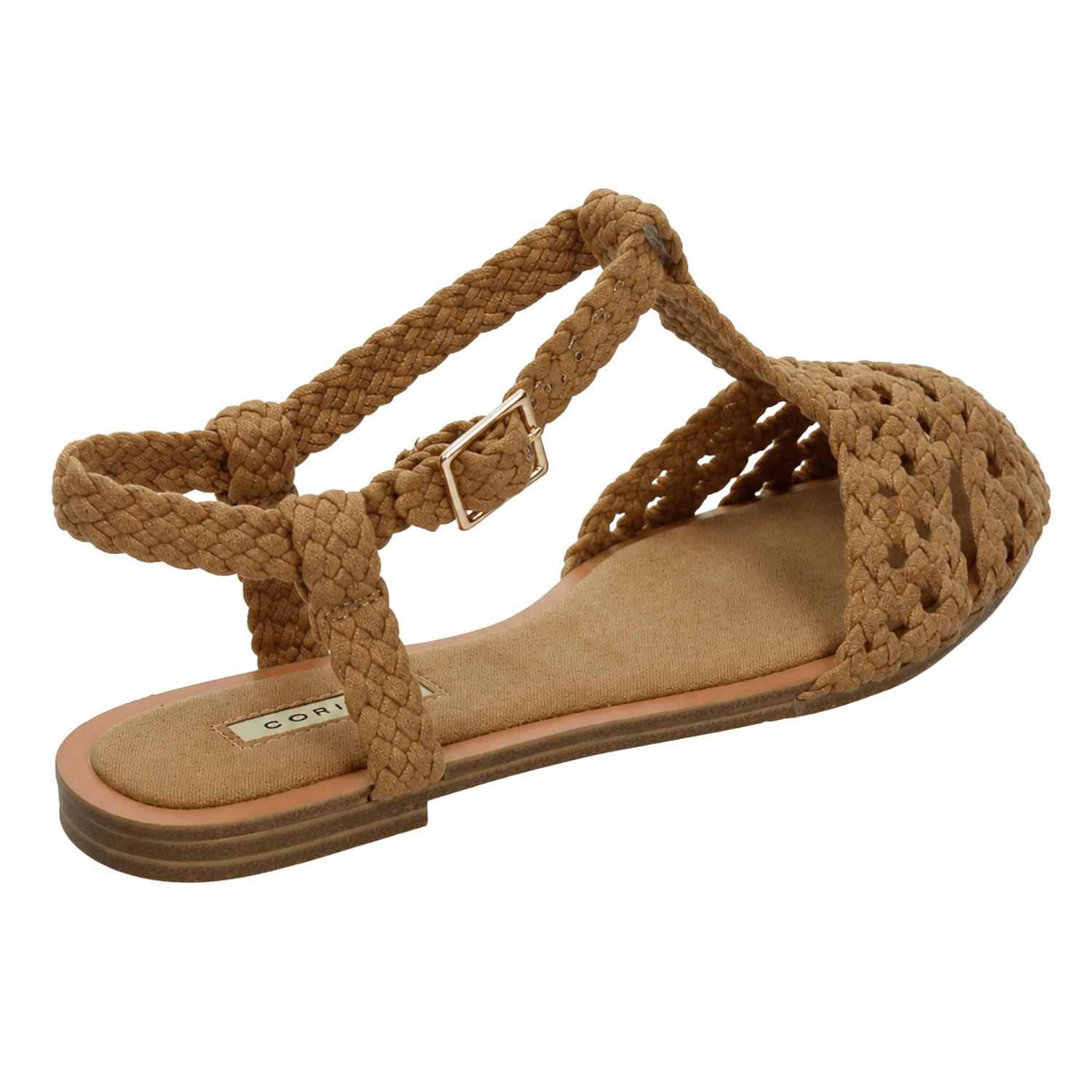 Sandalias Corina Dama Café Casual Para Mujer — imagen 4