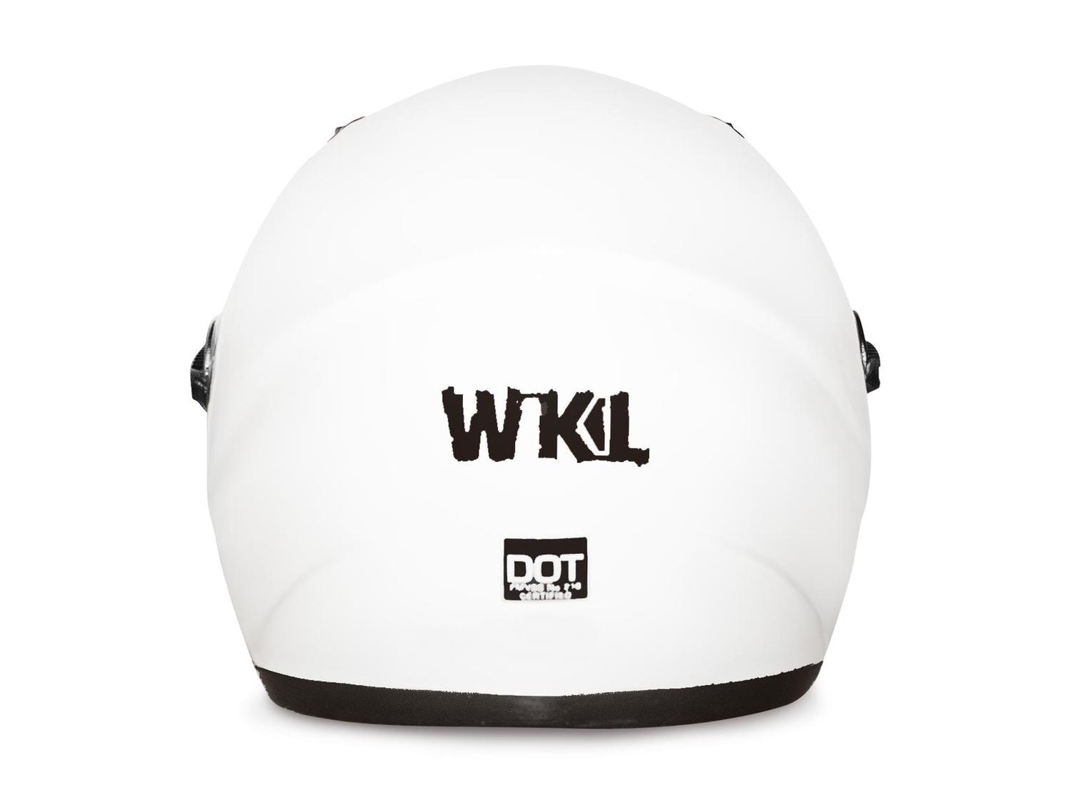 Casco motocicleta certificado DOT moto WKL CH-806 — imagen 12