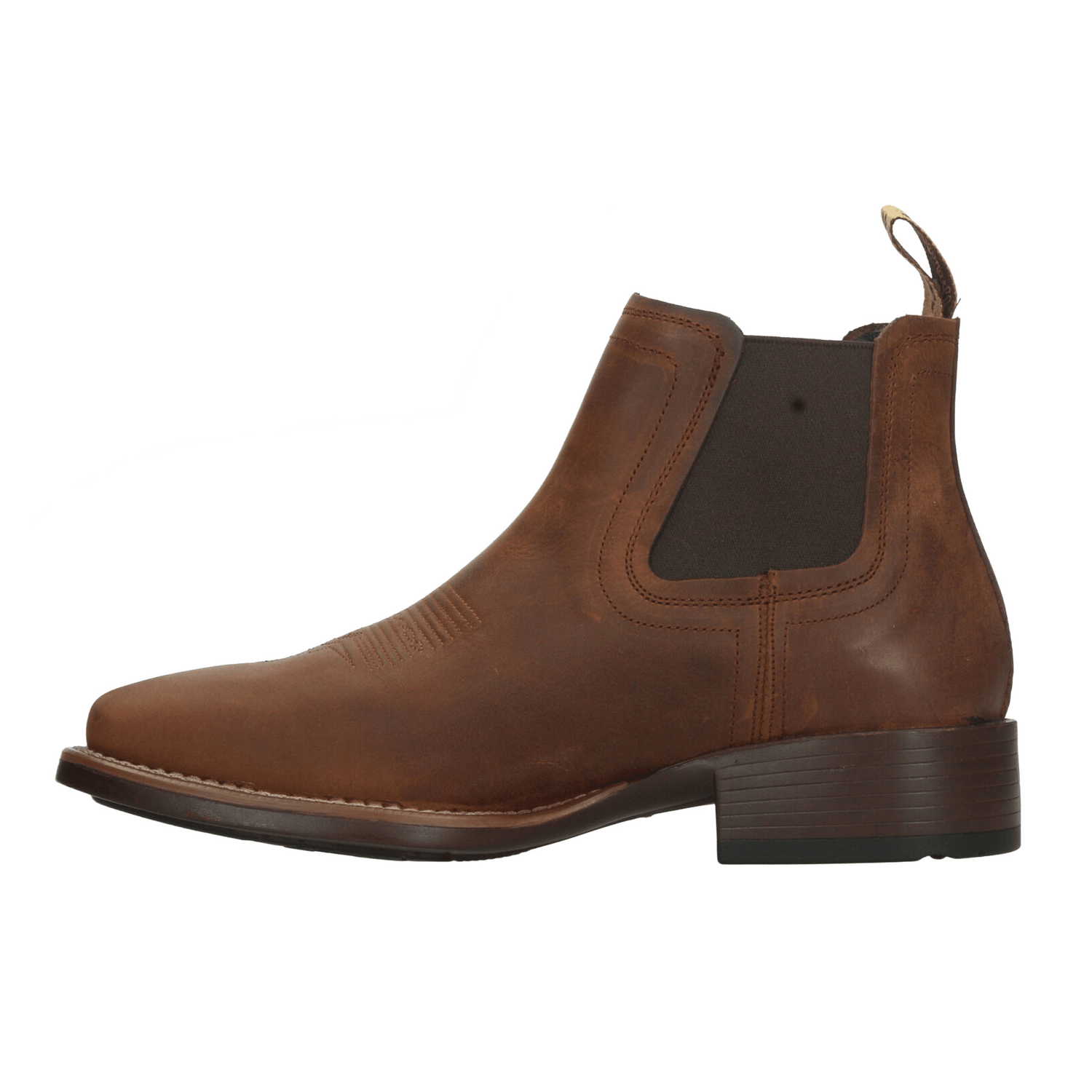 Bota Wrangler Hombre Casual Slip On Cómodo Café Caballero — imagen 5