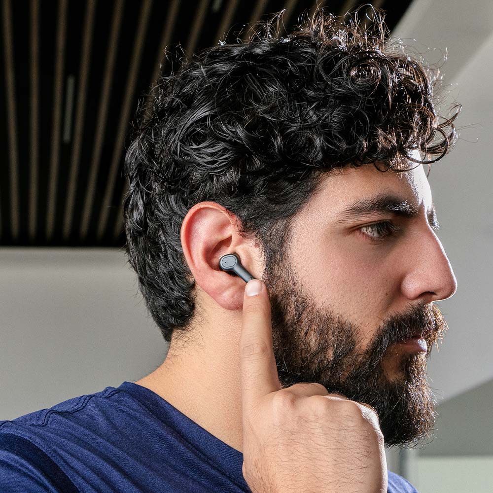 Audífonos Inalámbricos Tws One Pro STF 42hrs Uso Ultra ANC 6 Micrófonos Protección IPX4 — imagen 7