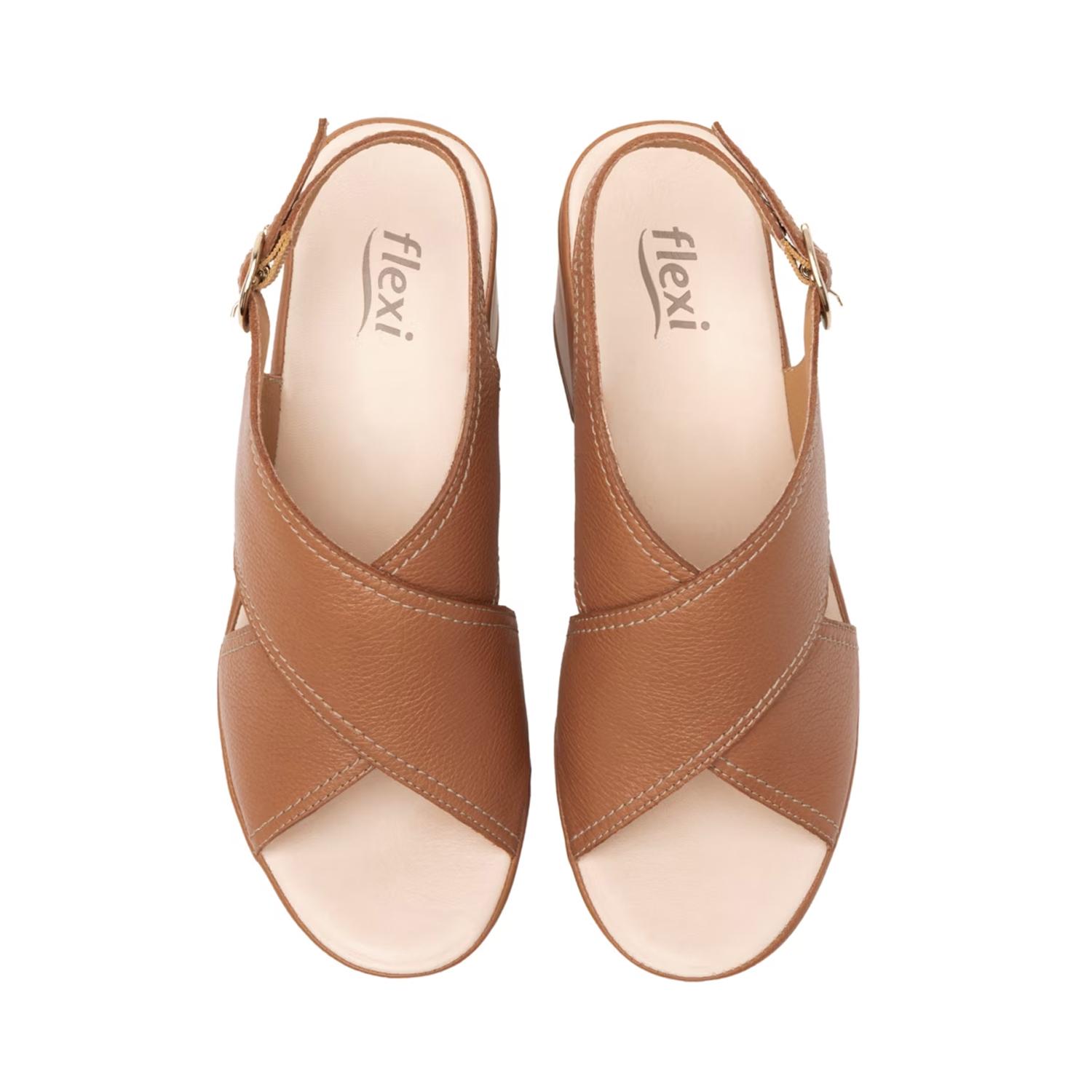 Sandalias Flexi Mujer Casual Café Mujer — imagen 7