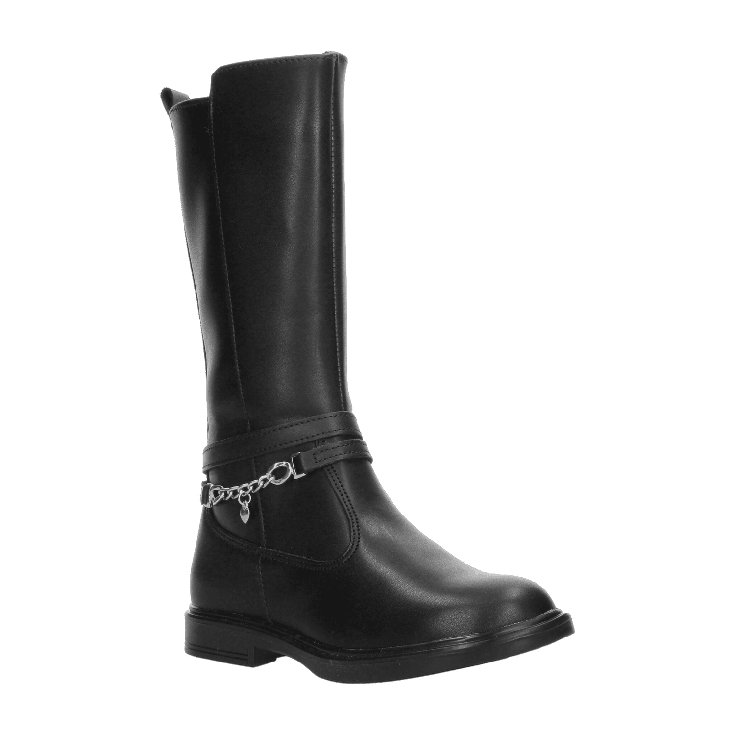 Bota Niña Yuyin Negro Casual Infantil T18-22 — imagen 3