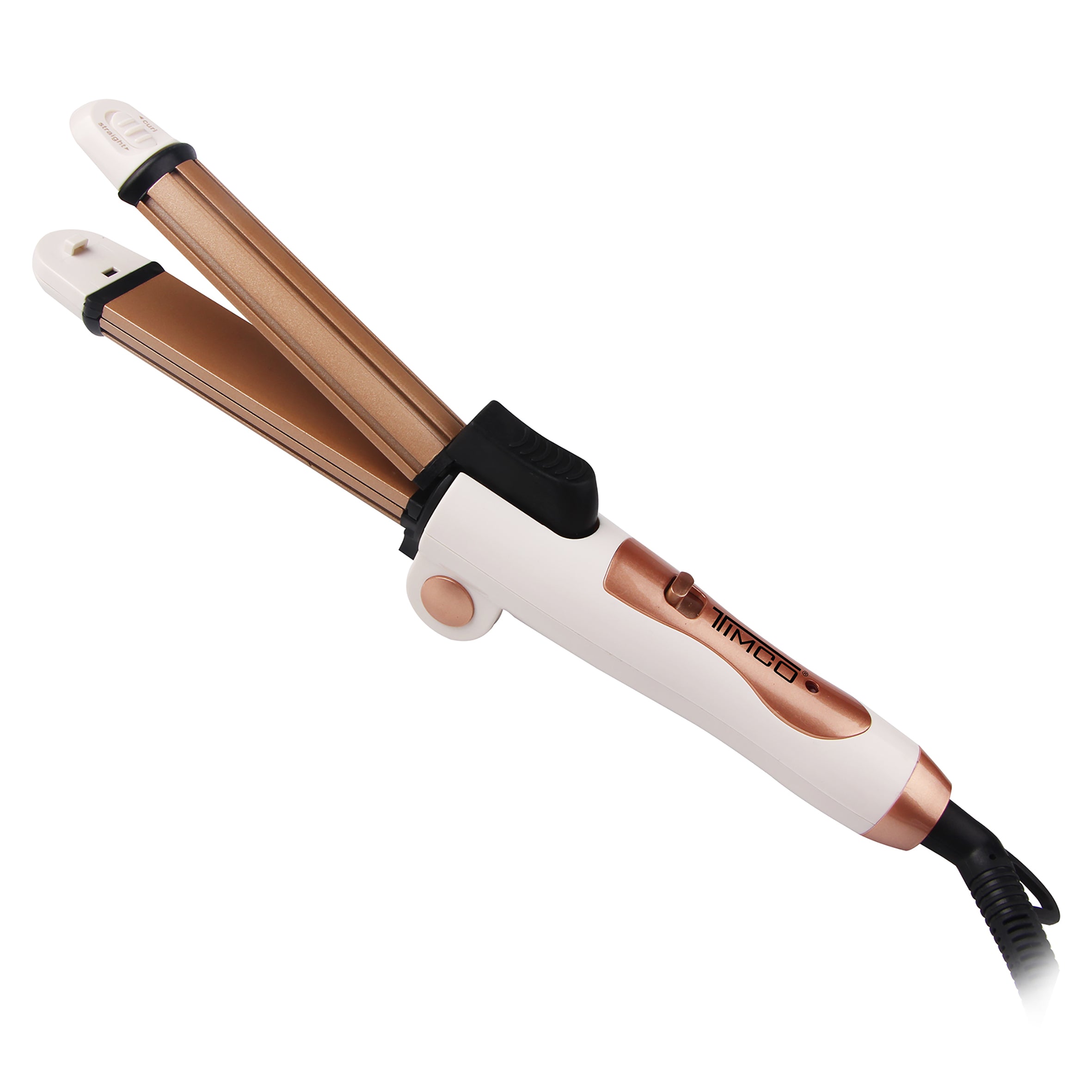 Tenaza Plegable 3 en 1 Rizadora Plancha Wafflera Ceramica Timco TP-3 — imagen 5