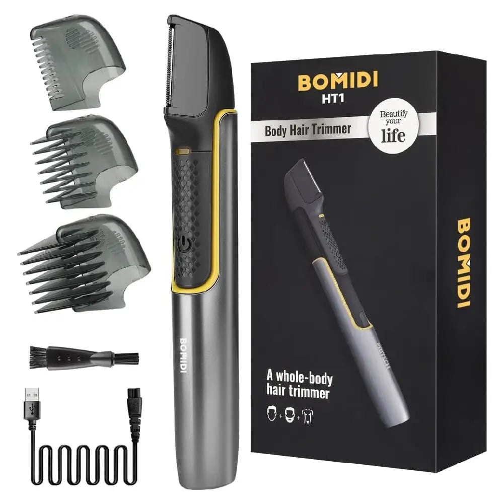 Rasuradora Eléctrica Bomidi Afeitadora de Vello Corporal HT1 - Negro — imagen 2