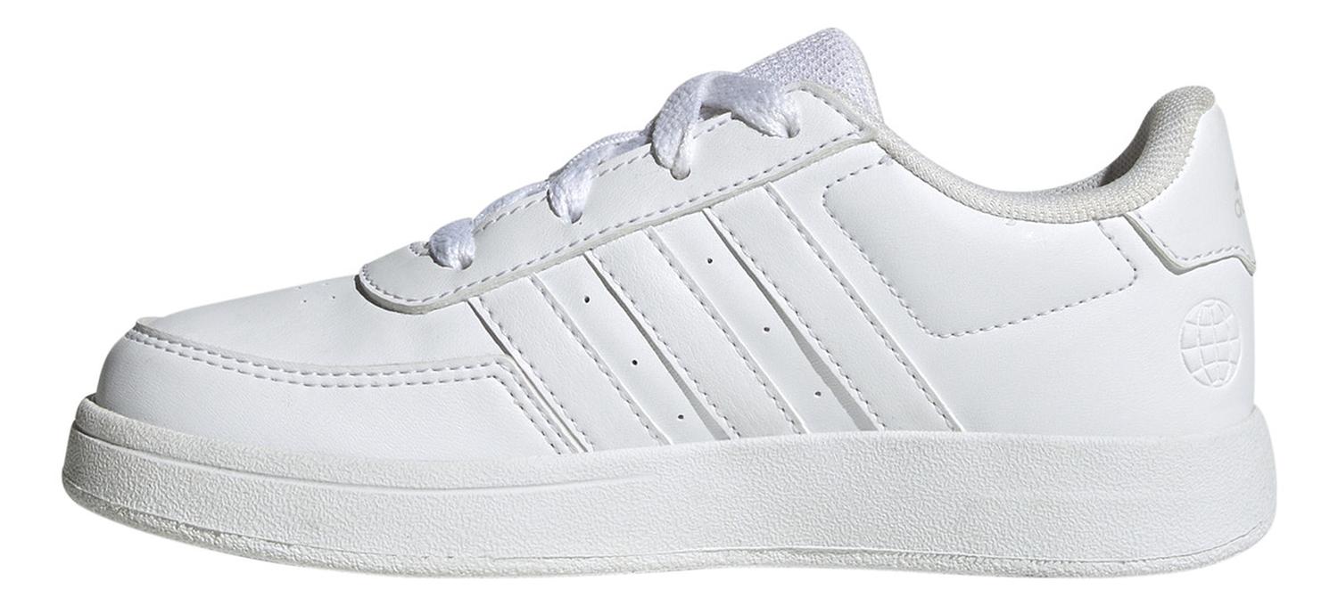 Tenis adidas Breaknet 2.0 Niño Casual Urbano Blanco Infantil T22-26 — imagen 4