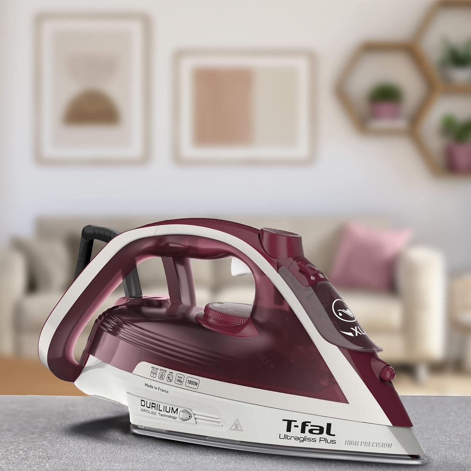 PLANCHA VAPOR T-FAL FV6811X0 ULTRAGLISS PLUS ANTIADHERENTE — imagen 4