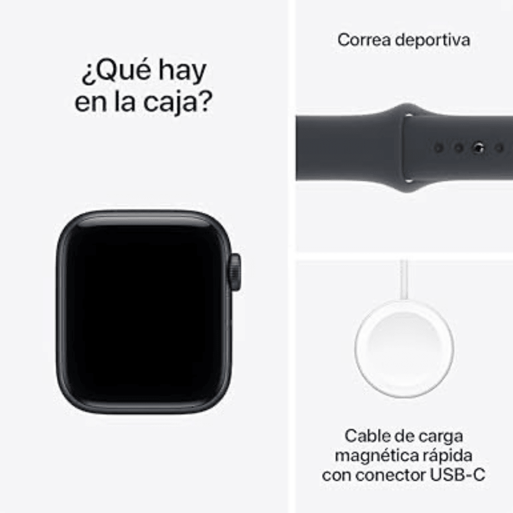 AppleWatch SE 3 44mm GPS Sport Band - Midnight (Medianoche) — imagen 5