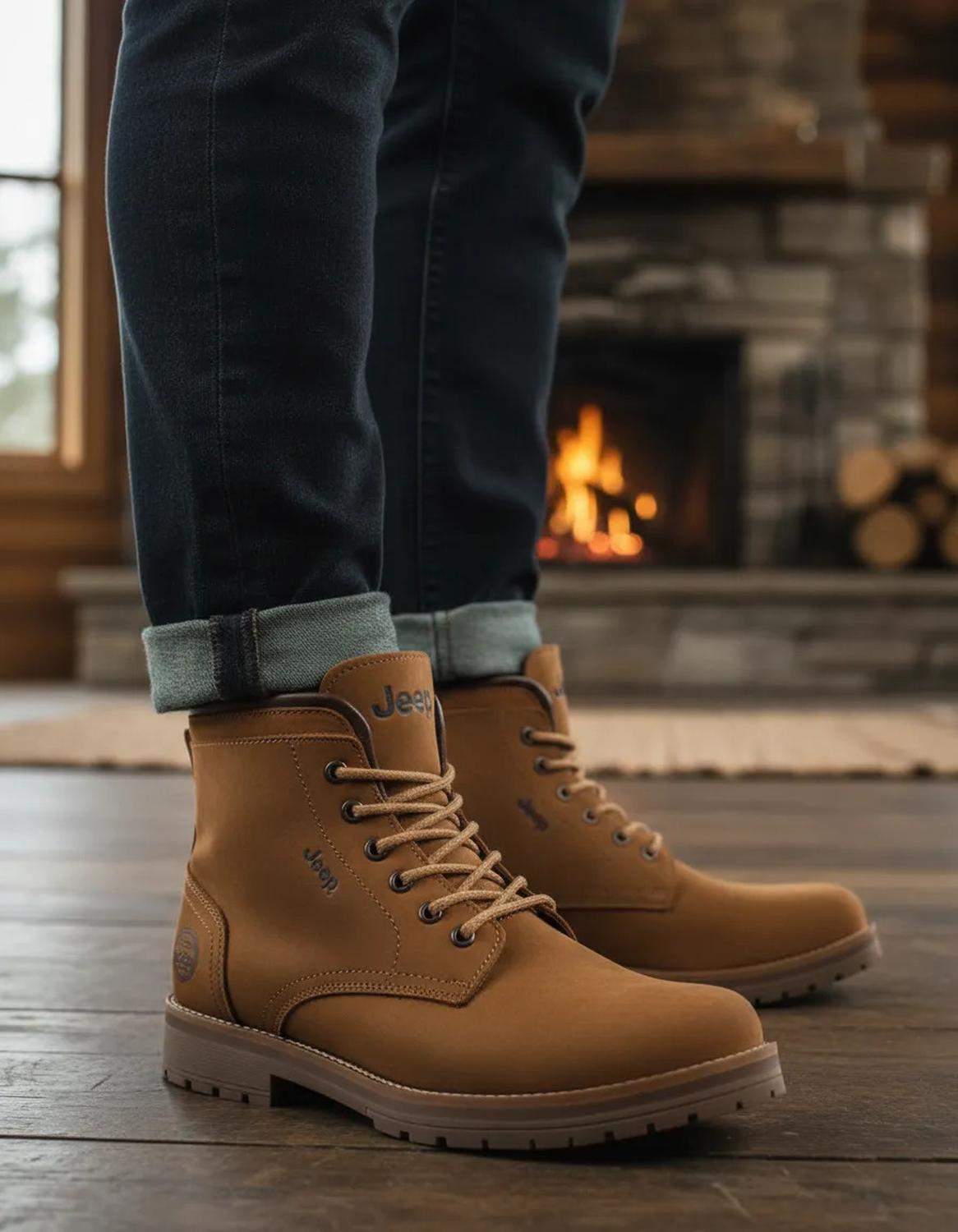 Botin Jeep Caballero Heavy Piel Nobuck 1186784 — imagen 1