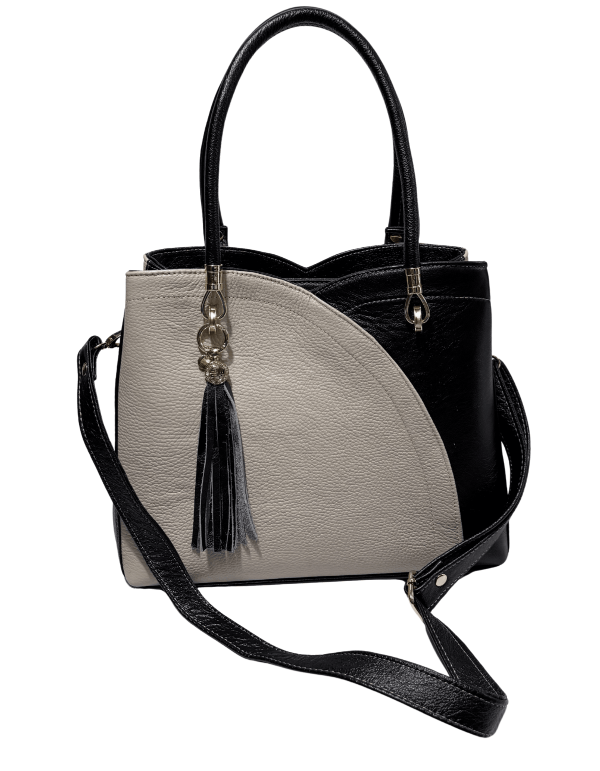 Bolsa Para Dama De Peil Original Modelo Flor Con Colgante — imagen 14
