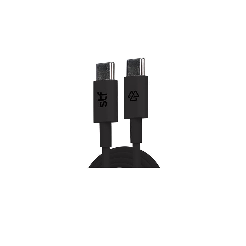 2 Pack STF: Cargador de pared 20W + Cable USB-C a USB-C 60W, Carga ultra rápida — image 3
