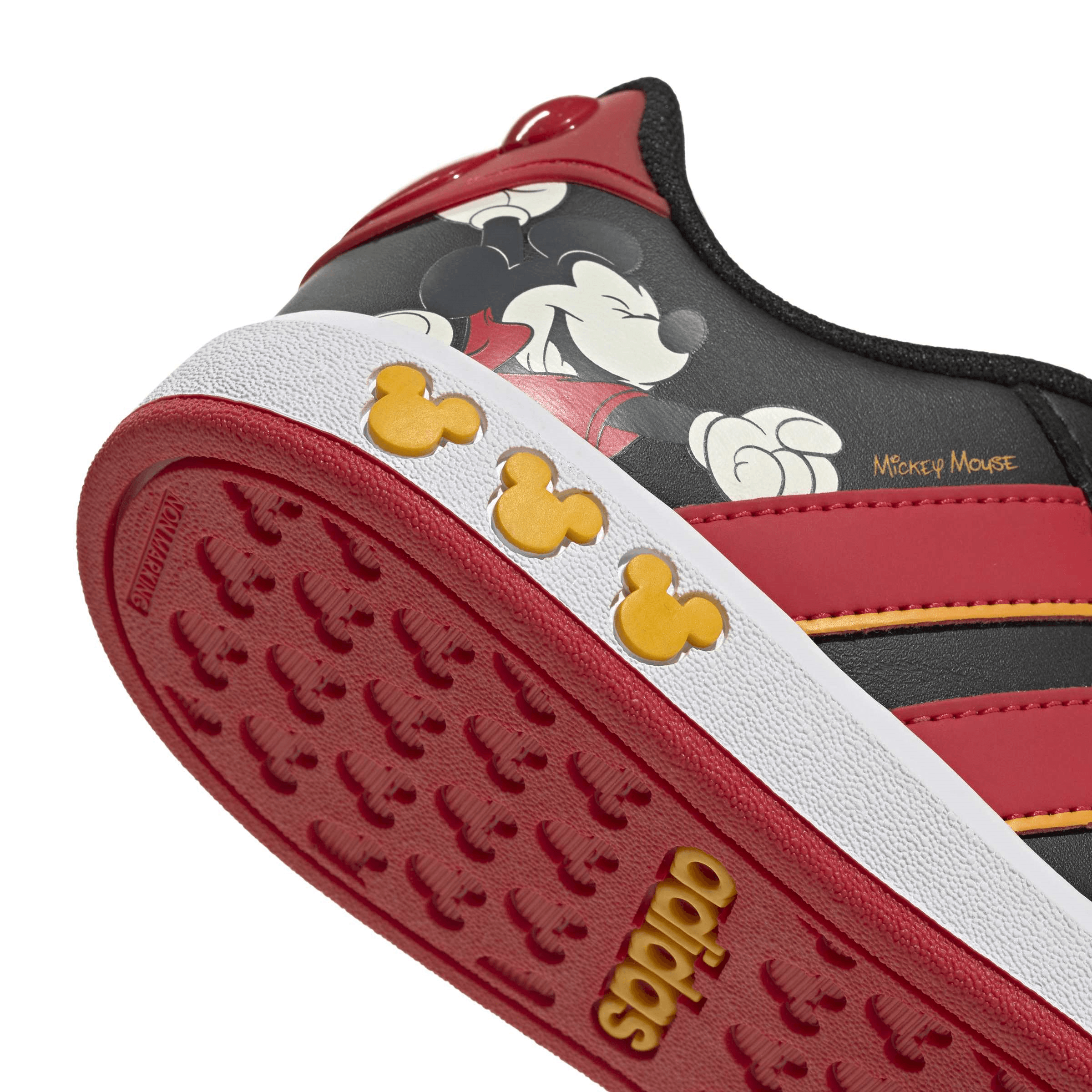 Tenis Adidas Mickey Grand Court Niño Casual Negro Infantil T16-22 — imagen 14