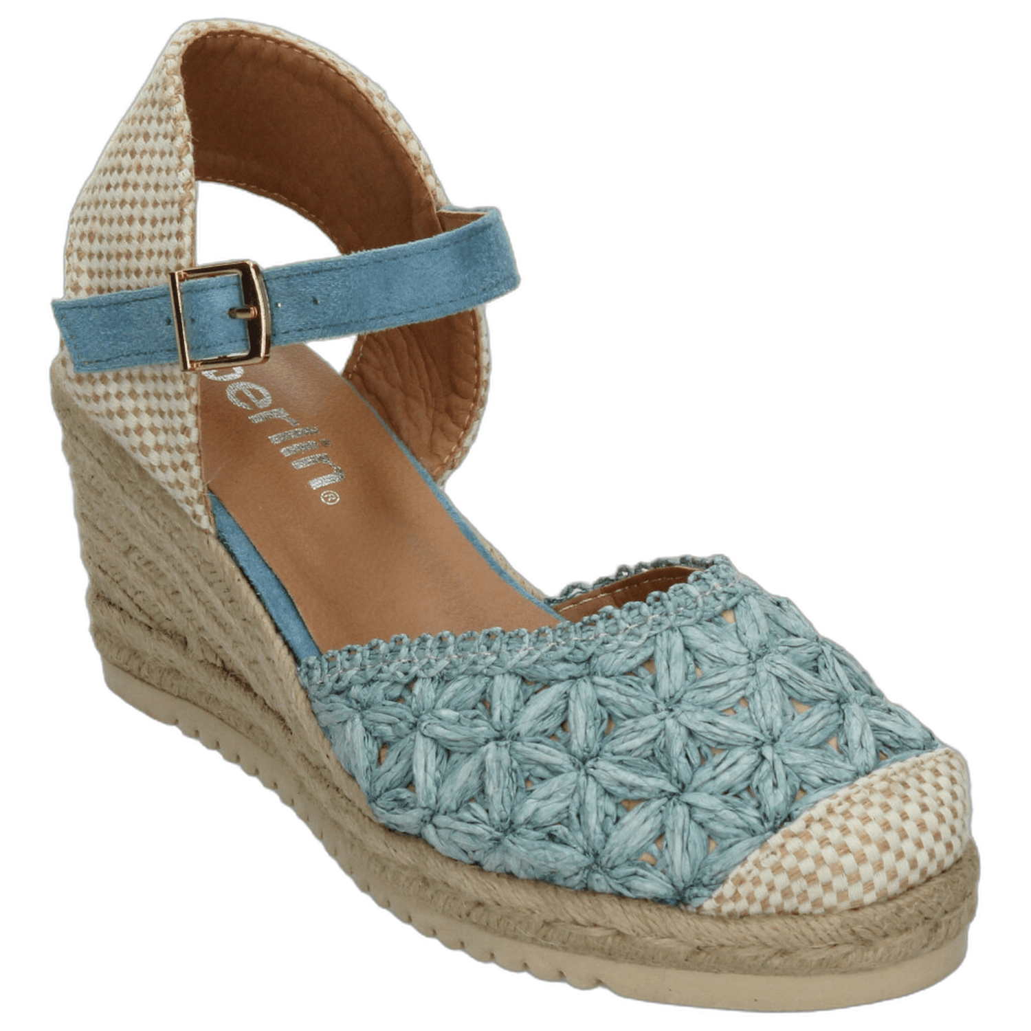 Alpargatas Berlin Dama Casual Azul Mujer — imagen 4