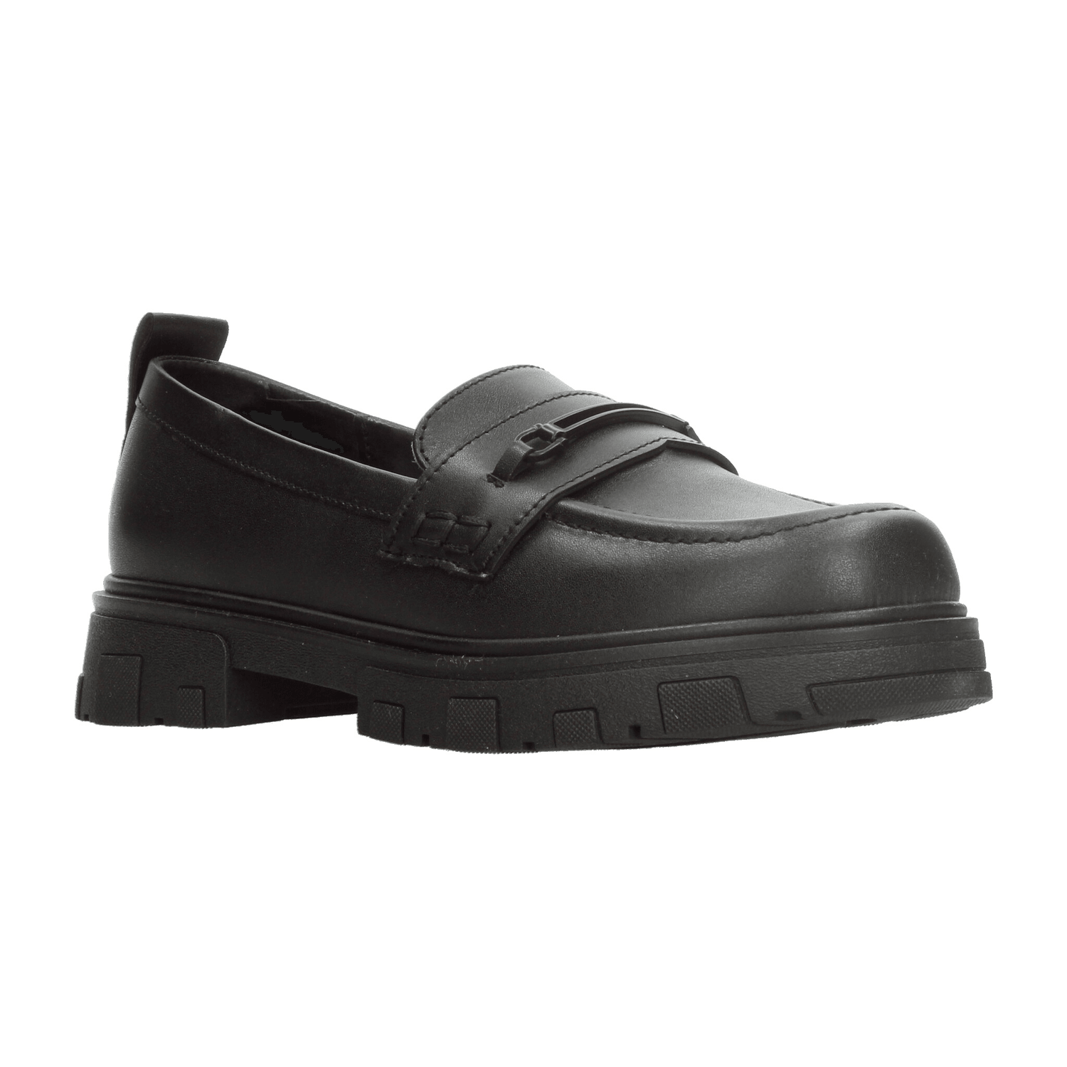 Zapato Vavito Niña Escolar Plataforma Negro Juvenil T22-27 — imagen 2
