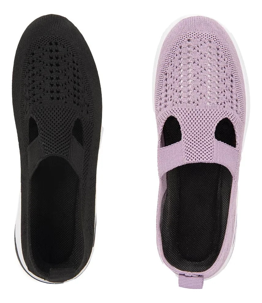 Tenis Shosh Dama Kit 2 Pares Slip On 1204452 — imagen 9