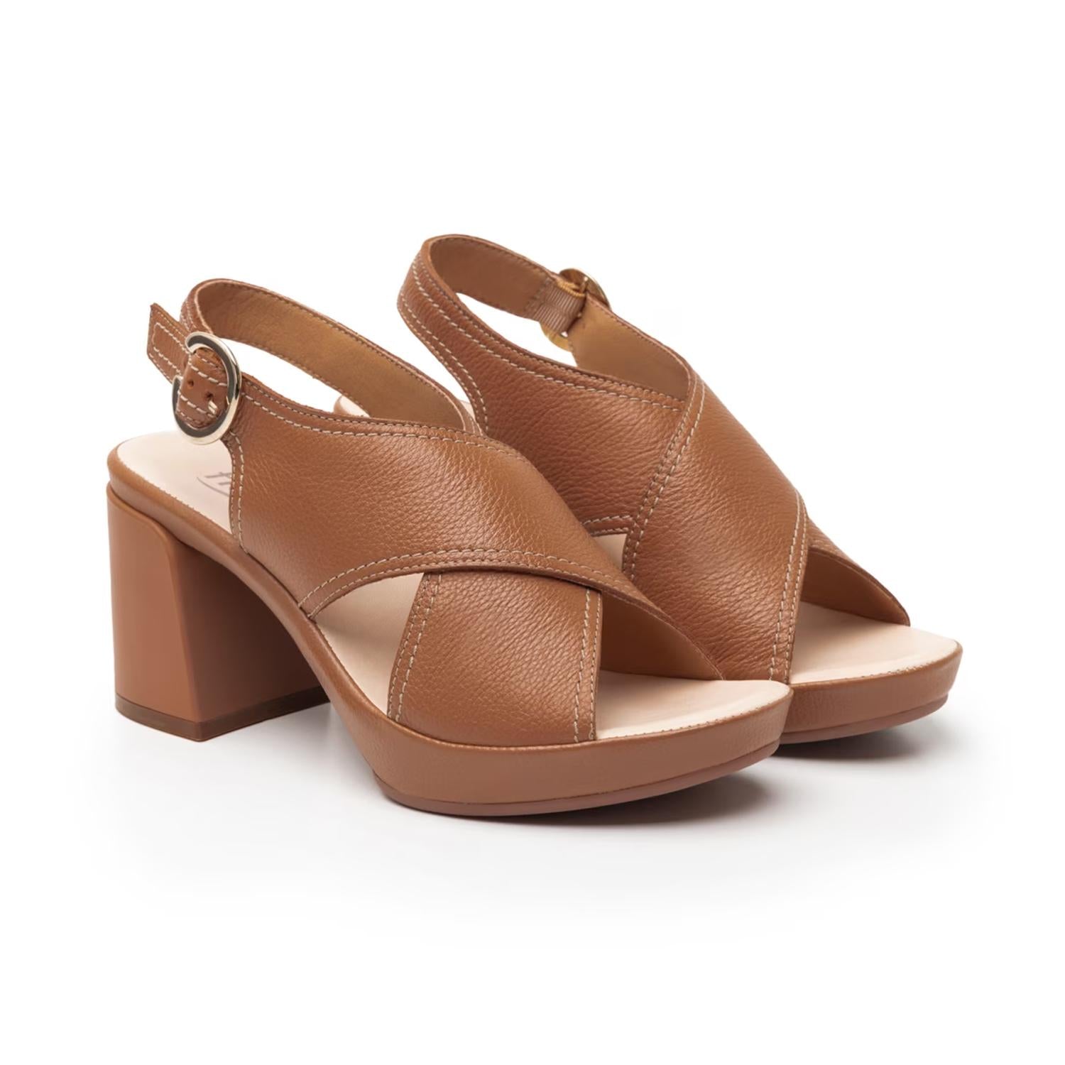 Sandalias Mujer Flexi Café Casual Mujer — imagen 3