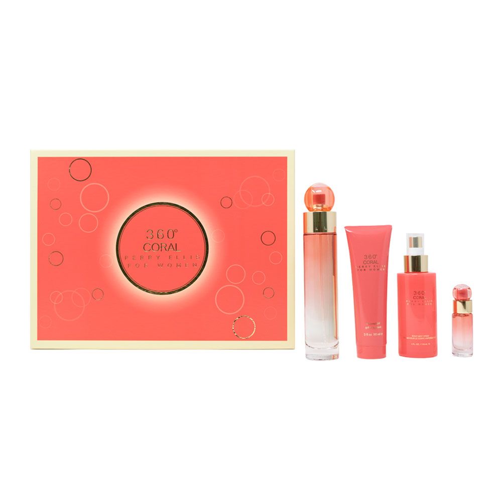 Estuche 360 Coral 4pzs EDP Dama Mag — imagen 2