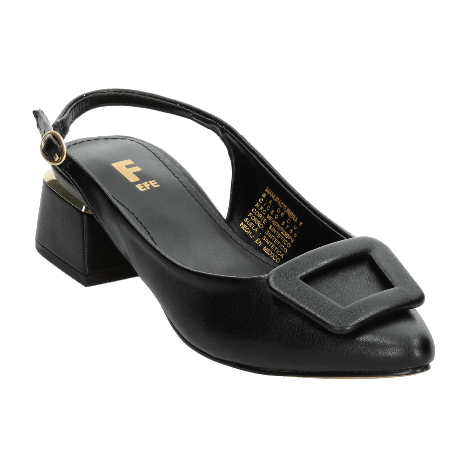 Zapatillas Dama Efe Negro Casual Mujer — imagen 5