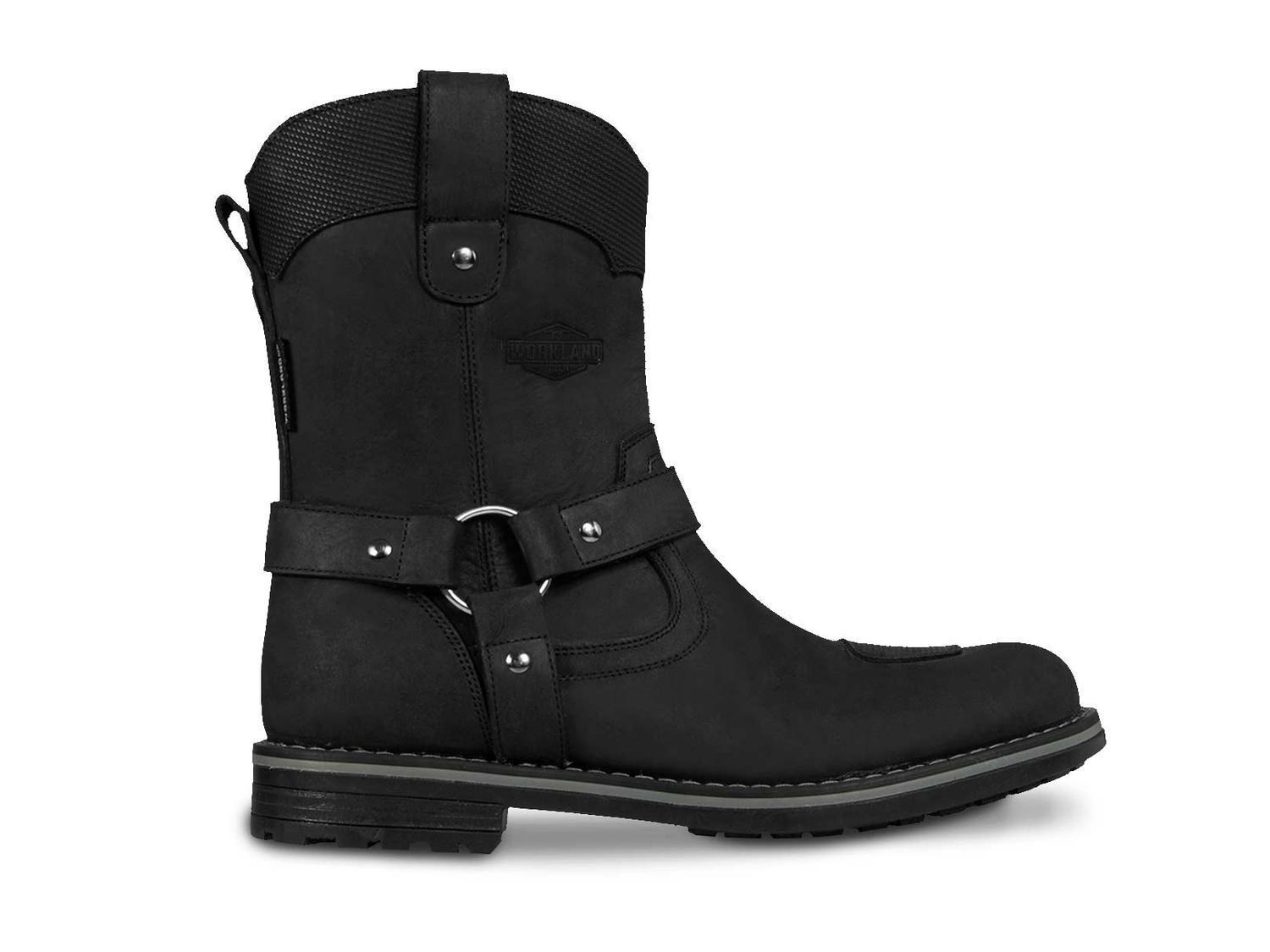 Bota hombre biker motociclista vaquera choper WKL 740 Negro — imagen 4