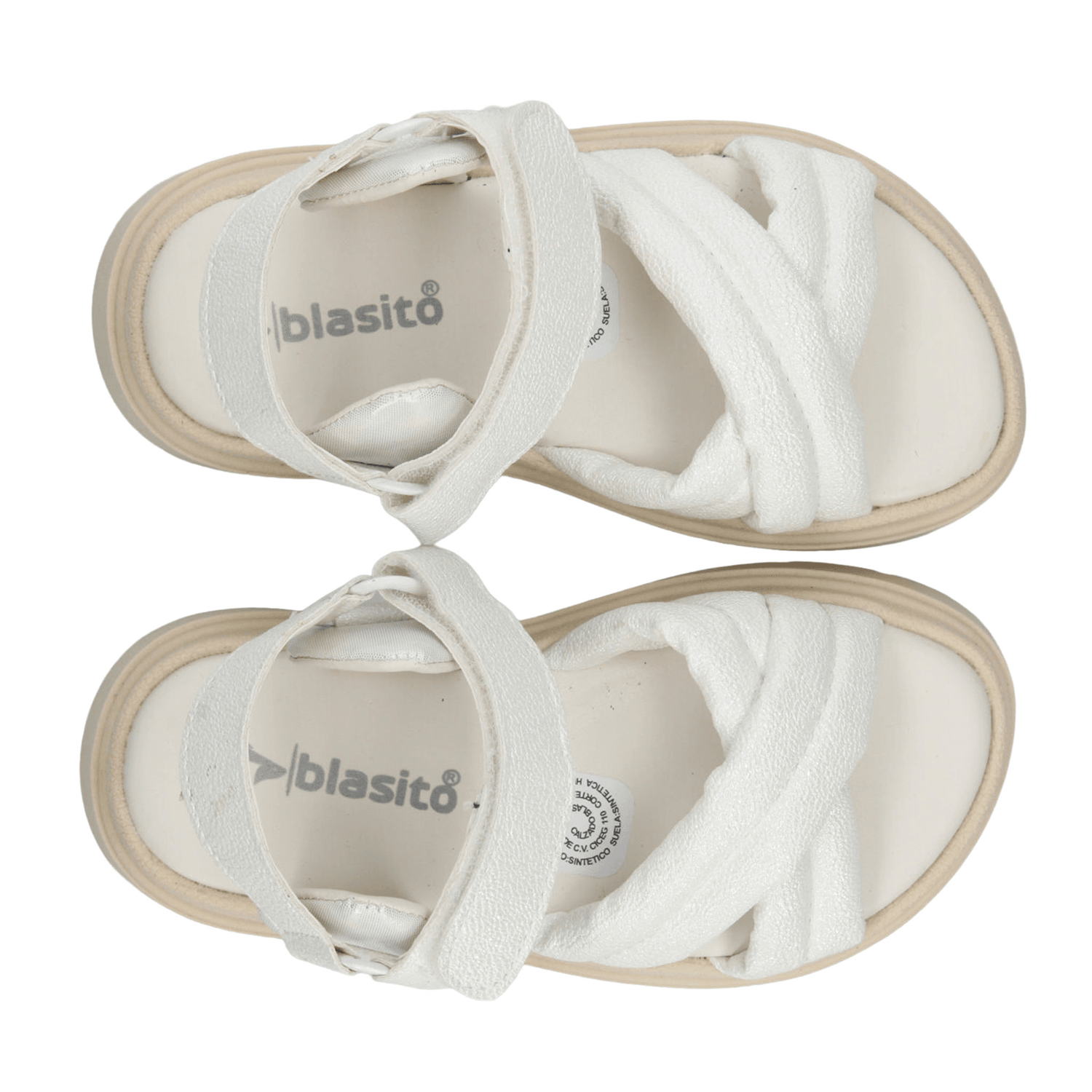 Sandalias Blasito Niña Casual Blanco Infantil T10-22 — imagen 10