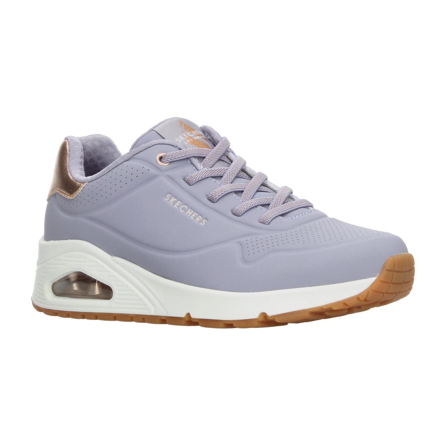 Tenis Skechers Dama Lila Casual Para Mujer — imagen 3