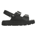 Sandalia Jakuna Niña Cinta Adhesiva Casual Negro Infantil T22-27