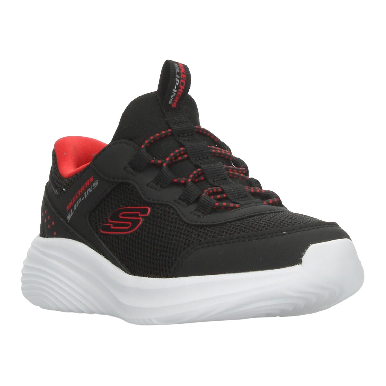 Tenis Niño Skechers Bounder Negro Deportivo Infantil T17-22 — imagen 5