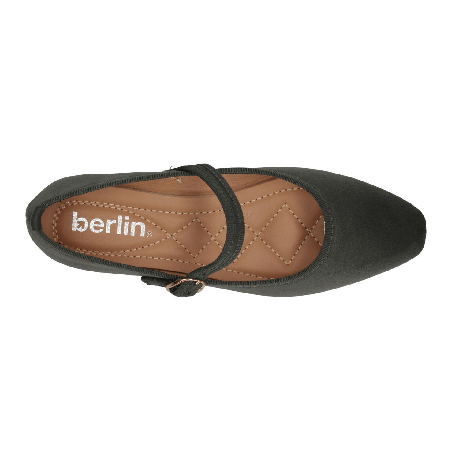 Flats Berlin Dama Casual Mary Jane Olivo Mujer — imagen 8