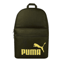 Mochila Puma Phase Escolar Ligera Original Olivo Unisex 15L