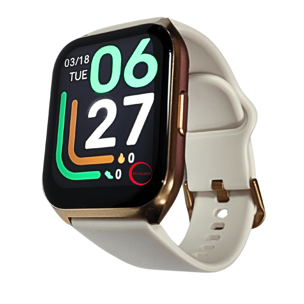 Smartwatch Filwans GTS Mini Pantalla 1.85 Pulgadas 78 Modos Deportivos Llamadas Bluetooth IP68 Bateria 250mAh, Dorada — imagen 9