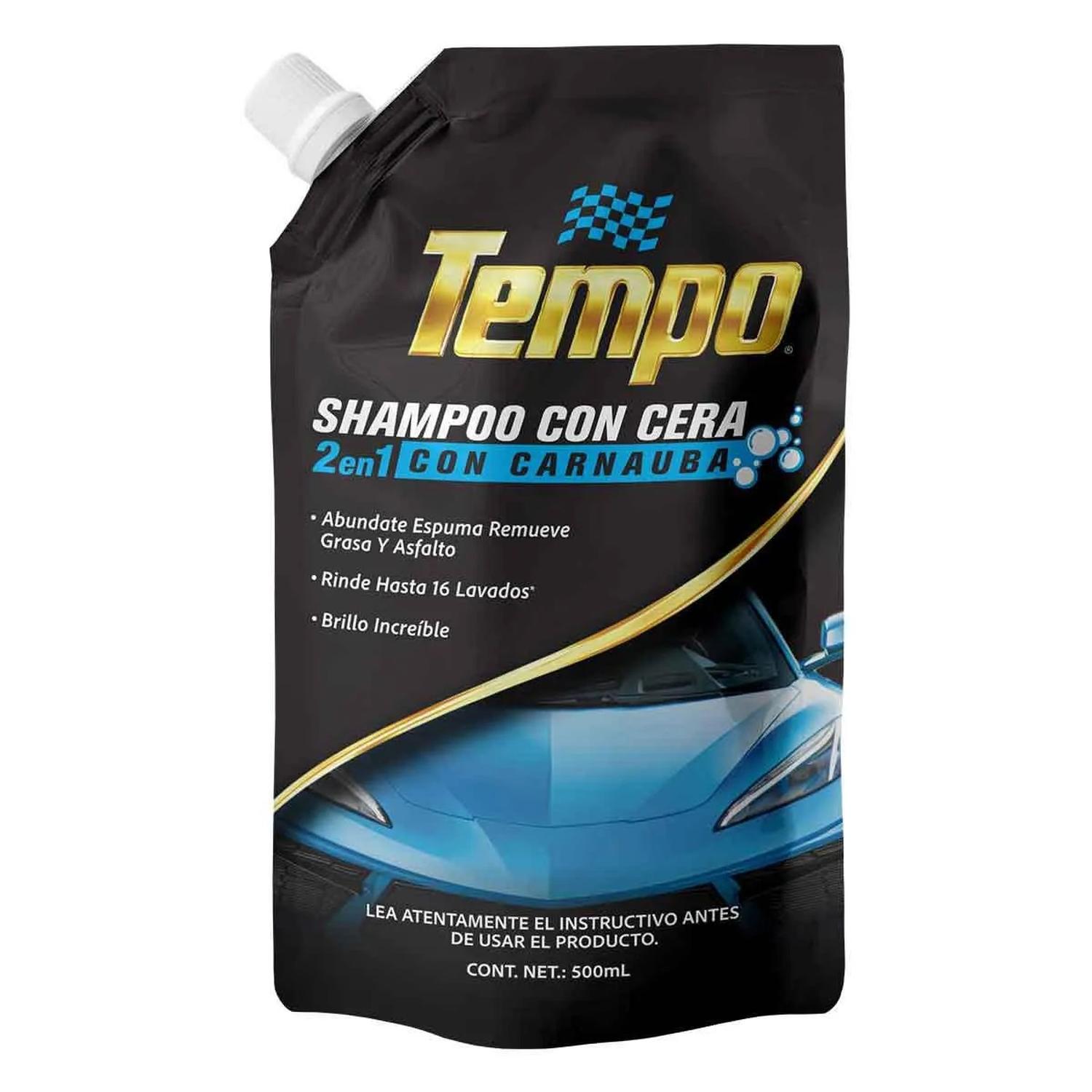 SHAMPOO PARA COCHE CON CERA TEMPO 500ML E304293000 — imagen 1