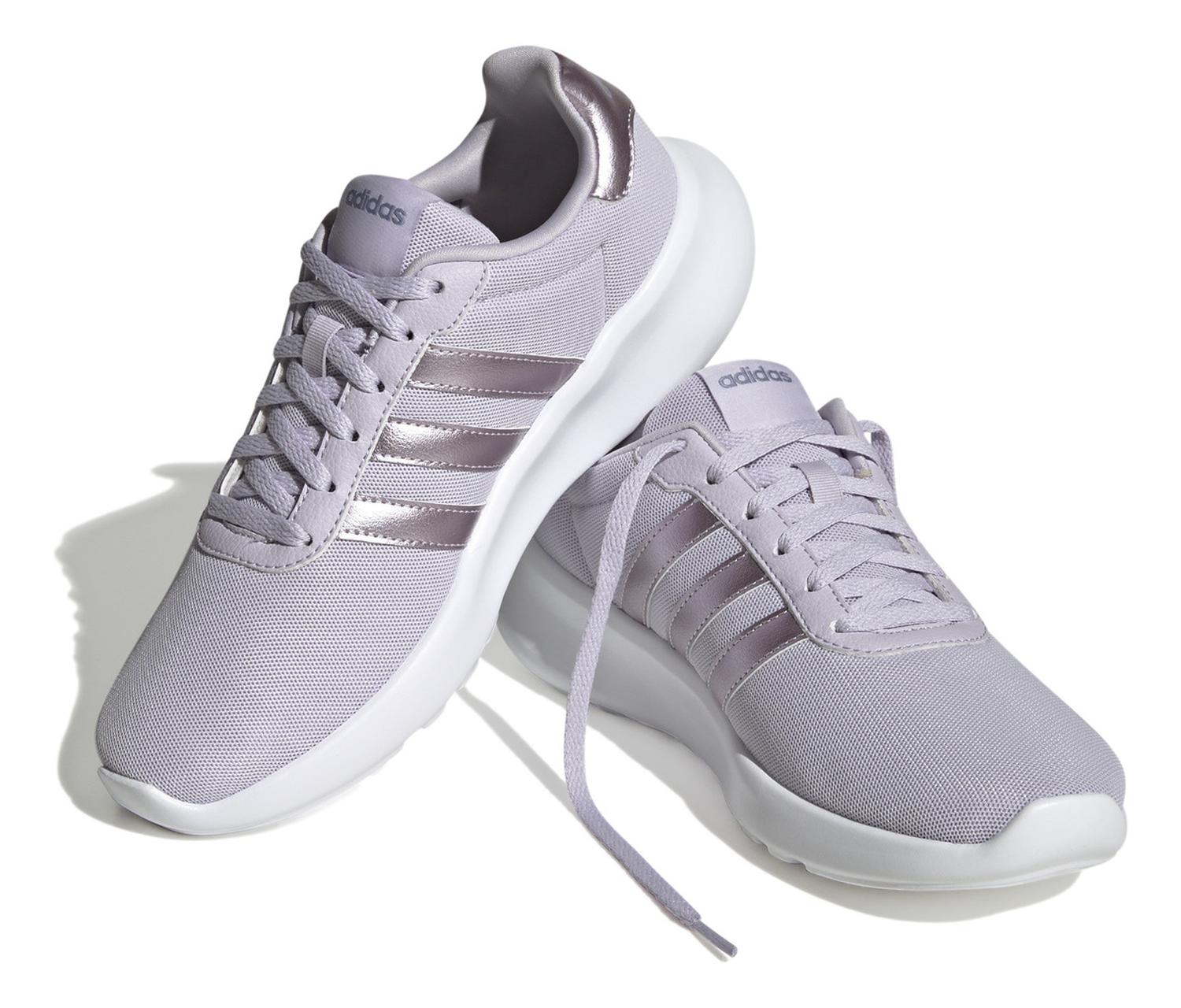 Tenis Dama Adidas Lite Racer 3.0 Cloudfoam Lila Deportivo Mujer — imagen 3