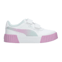 Tenis Puma Carina 3.0 Niña Casual Escolar Blanco Infantil T16-22
