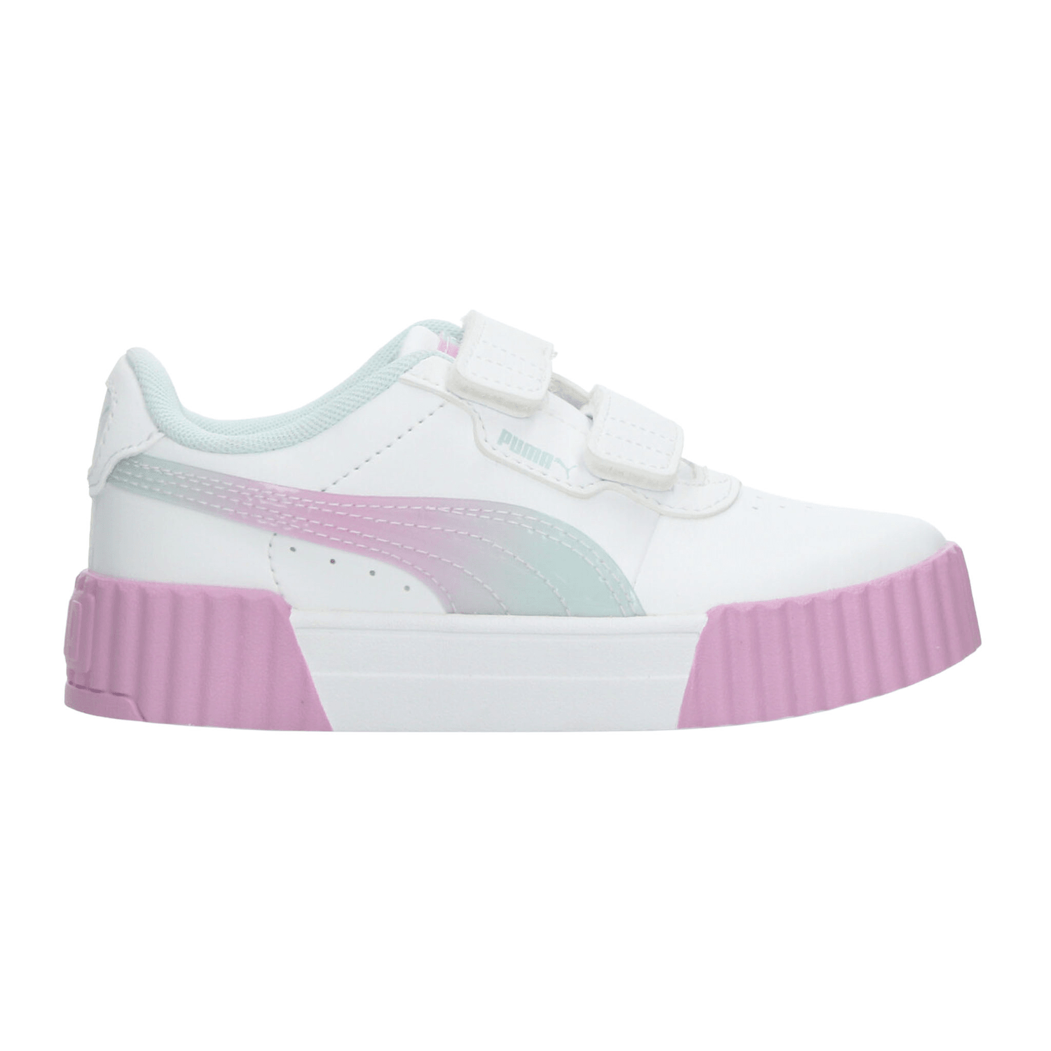 Tenis Puma Carina 3.0 Niña Casual Escolar Blanco Infantil T16-22 — imagen 1