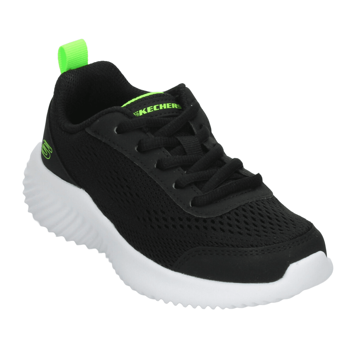 Tenis Skechers Bounder Quanta-Pacer Niño Sport Negro Infantil T17-22 — imagen 4