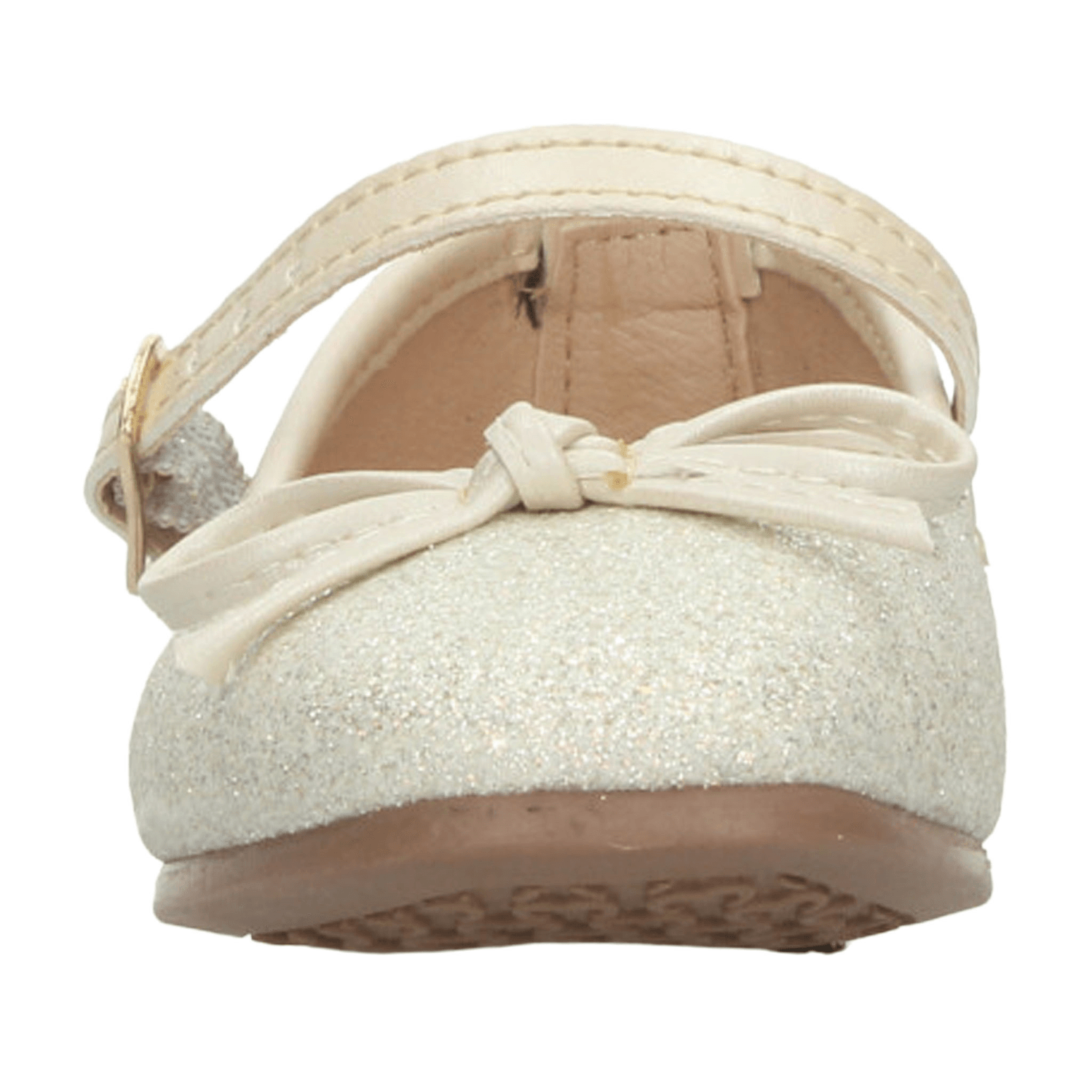 Flat Jakuna Niña Casual Mary Jane Dorado Infantil T18-22 — imagen 6