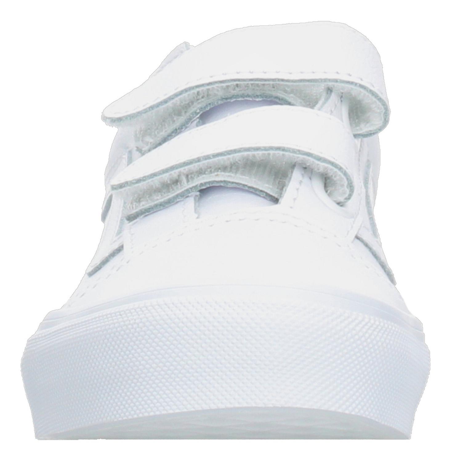 Tenis Vans Old Skool V Classic Niño Casual Blanco Infantil T11-15 — imagen 6
