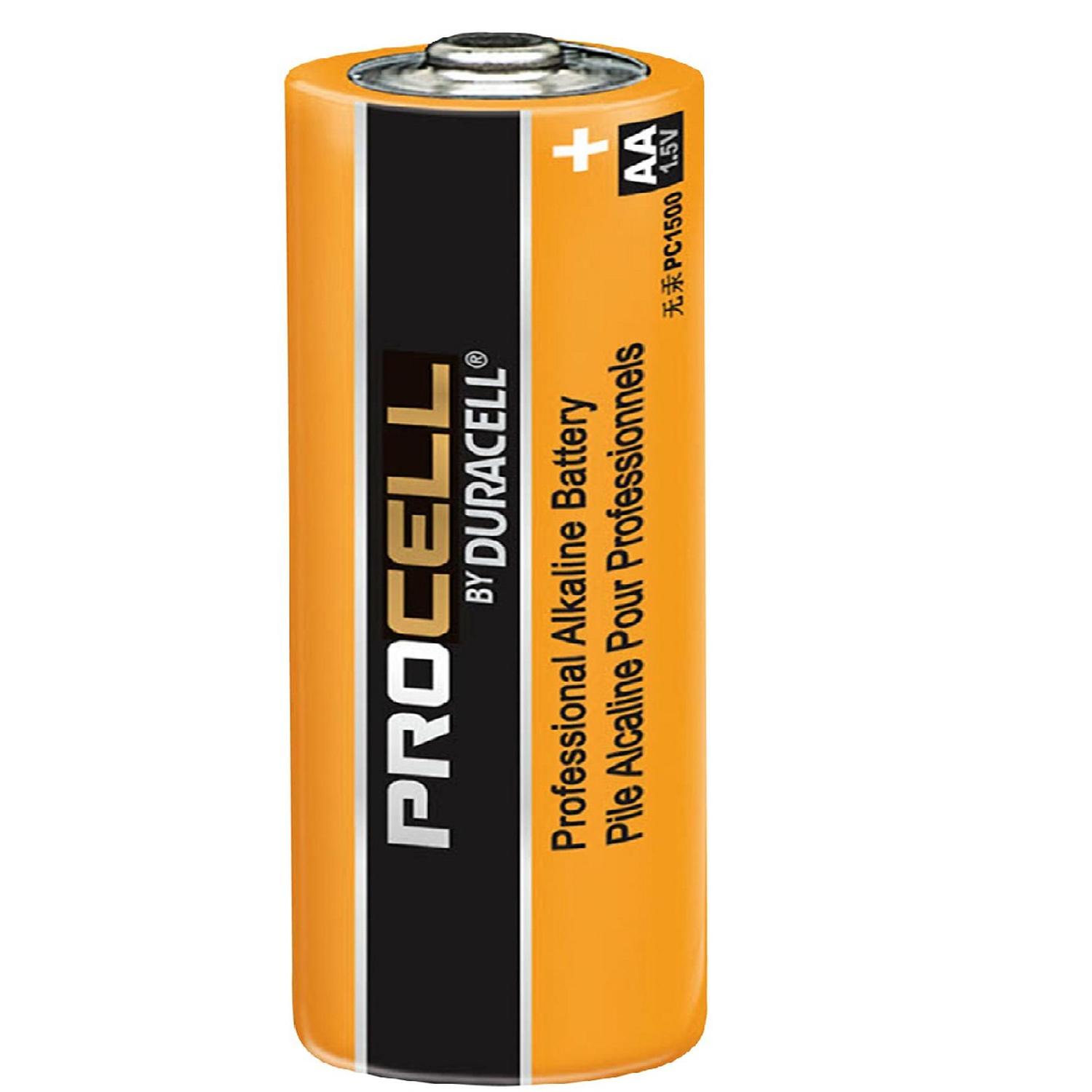 PILA PROCELL DURACELL ALCALINA AA PC1500 PIEZA INDUSTRIAL — imagen 2