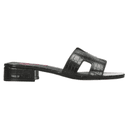 Sandalias Salamandra Dama Casual Negro Mujer