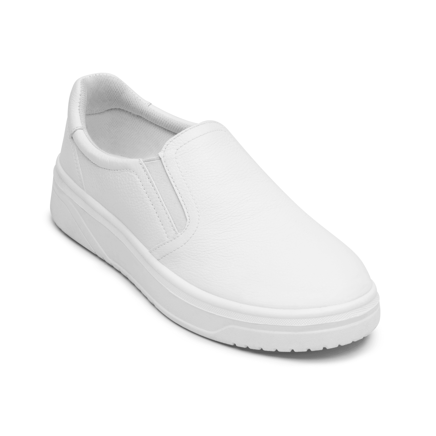 Zapato Flexi Dama Blanco Enfermería Servicio Slip On Casual Mujer — imagen 3